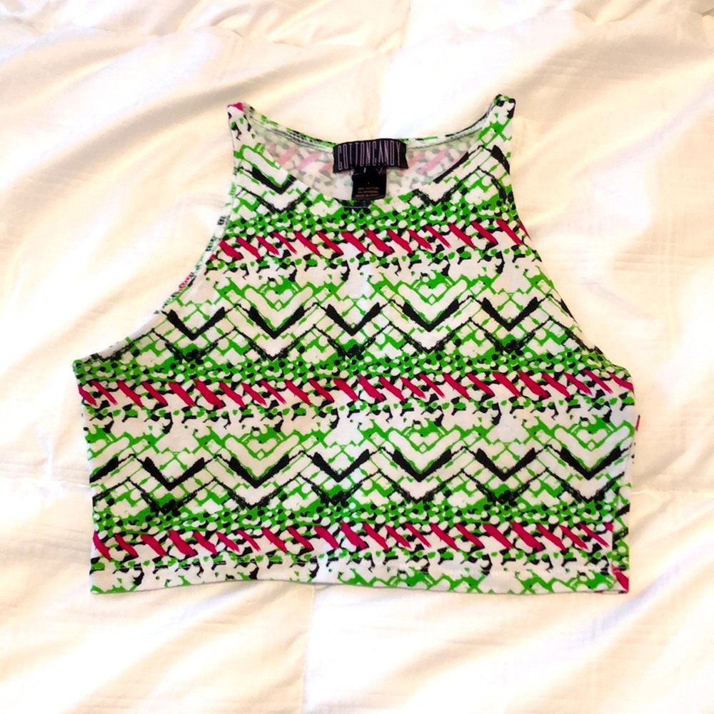 Cotton Candy Crop Top
